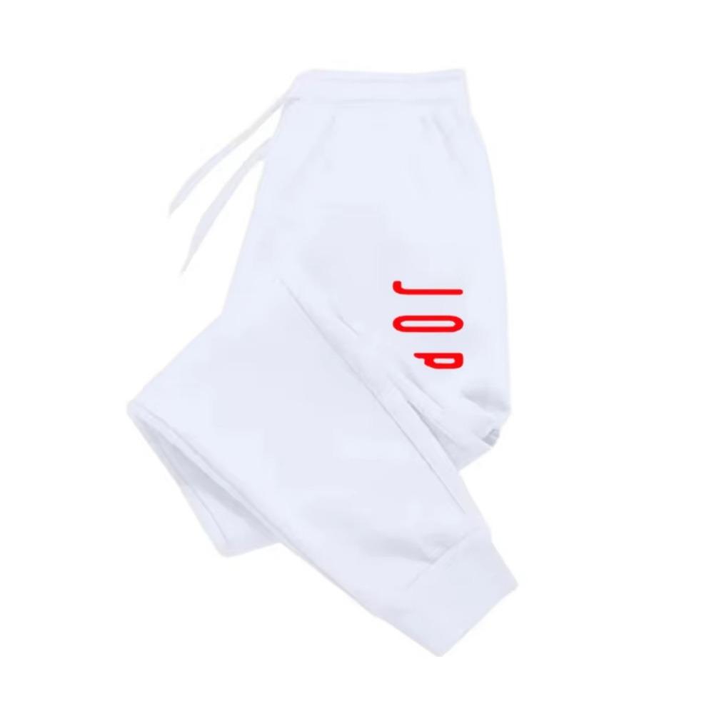 2025 New Men's Slow Running Sports Pants for Daily Leisure Boss Letter Pattern Printed Fitness Men's Sports Pants Joggers