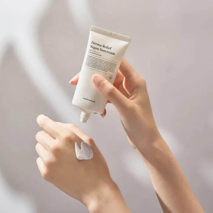 Derma Relief Vegan Fragrance Free Mineral Sunscreen SPF50+ PA++++