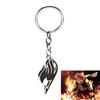 The Union Flag Silver Keyring 1Pc For Anime Fairy Tail Keychain Natsu Guild
