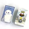 10.3*6cm White Winny Tarot-Whimsical Owl Guide for Intuitive Readings & Self-Discovery 78 Pcs Cards