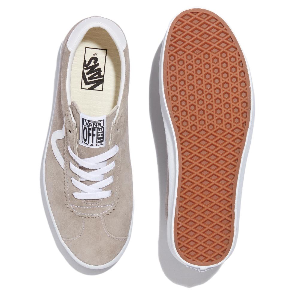 Vans Sport Low Khaki White Unisex Sneakers Grey VN000CTDKHW