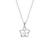 Star Necklace  Shiny  Pendants For Girl Chains Personality Jewelry
