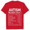 Женская одежда Футболка «Аутизм Питание» для женщин Футболки Месяц осведомленности об аутизме Цитата об аутизме Летние футболки Принятие Топы Y2k