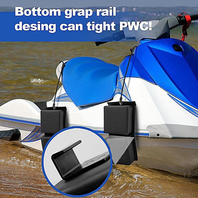 Boat Bumpers Pontoon Boat Dock Bumpers Shock-Proof Flat Motorboat Docking Fenders for Pontoon Marine Wakeboarding Yachting