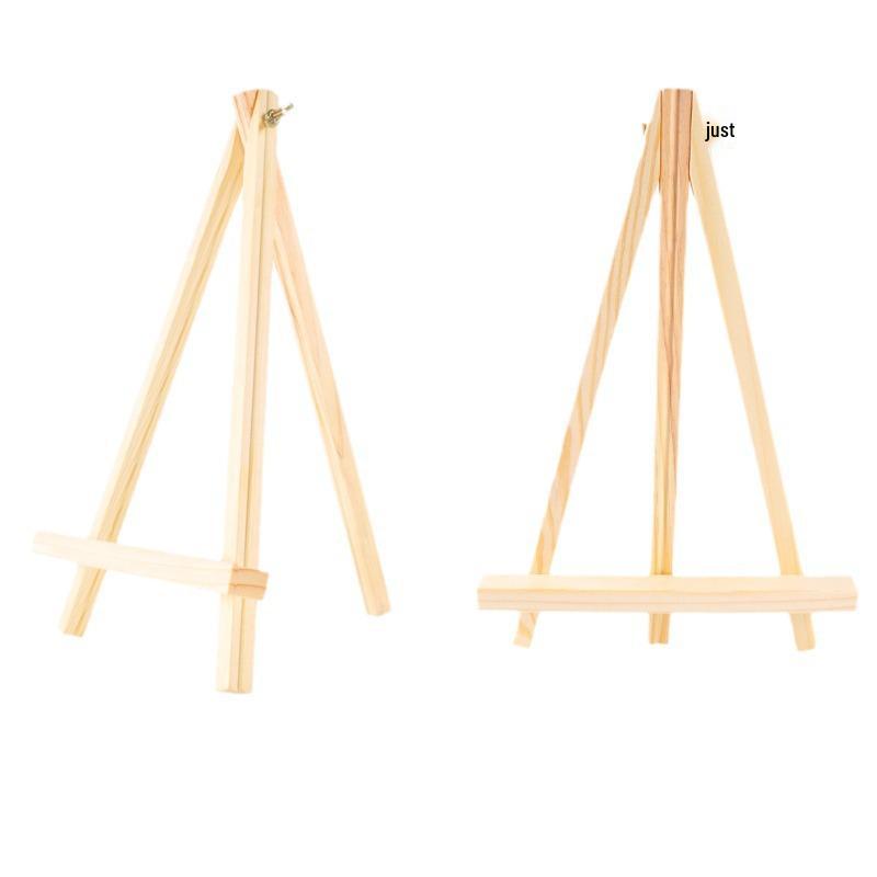 Mini Wooden Folding Easel for DIY Oil Painting and Display