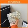 Childrens Crossbody Pearl Bag With Lightweight Design For Fresh Color Solid