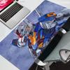 Коврик для мыши Mobile Suit Gundam аниме Kawaii Игровые аксессуары ПК Компьютер Клавиатура Игровой Настольный коврик alfombrilla xxl Mousepad