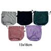1pc Drawstring Dice Bag Velvet Storage Bag for Dice Game Card Chess 13*18cm