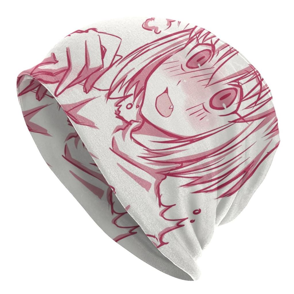 Забавная шапка-бини Neco Arc, унисекс, зимняя теплая шапка, женская вязаная шапка, уличная лыжная шапка Tsukihime, шапочки с черепами для девочек и кошек, шапки