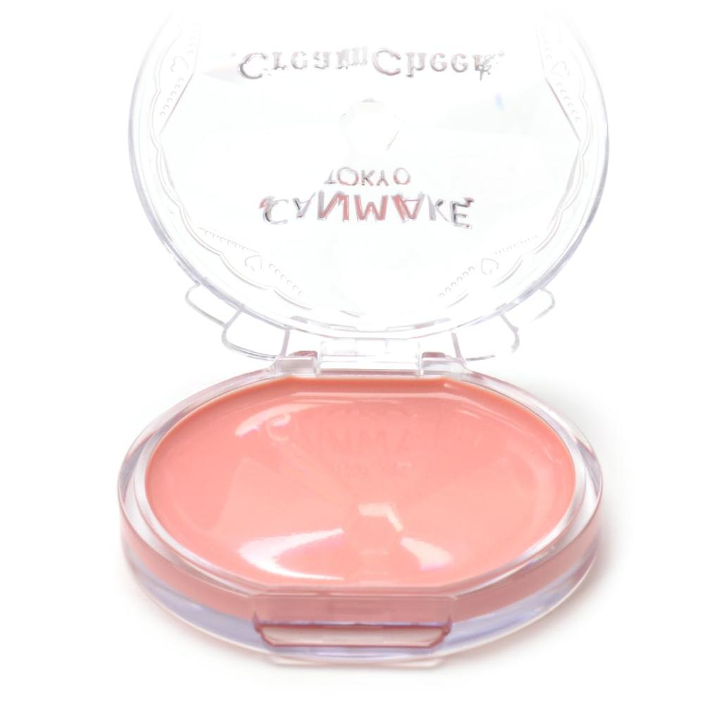 Canmake Cream Cheek 24 Персиковый Мусс Румяна Здоровый Молочный Персик - Румяна, Сияющие, Свечение, Стойкие,