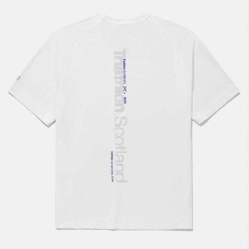 Футболка DescenTe Sco Graphic Overfit B1 sq223iTs44 Blk0 minT whT0
