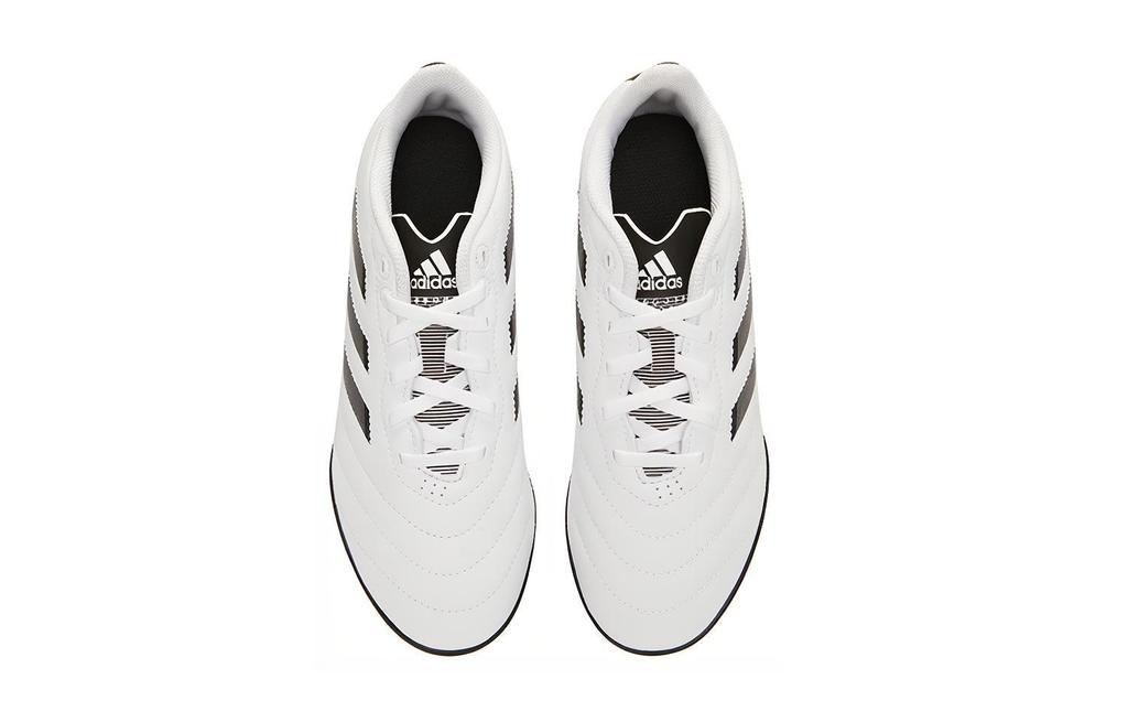 adidas GOLETTO 8 Трава Скользкие Защита от ударов Низкие Футбольные Бутсы Белый Черный Детские GY5782