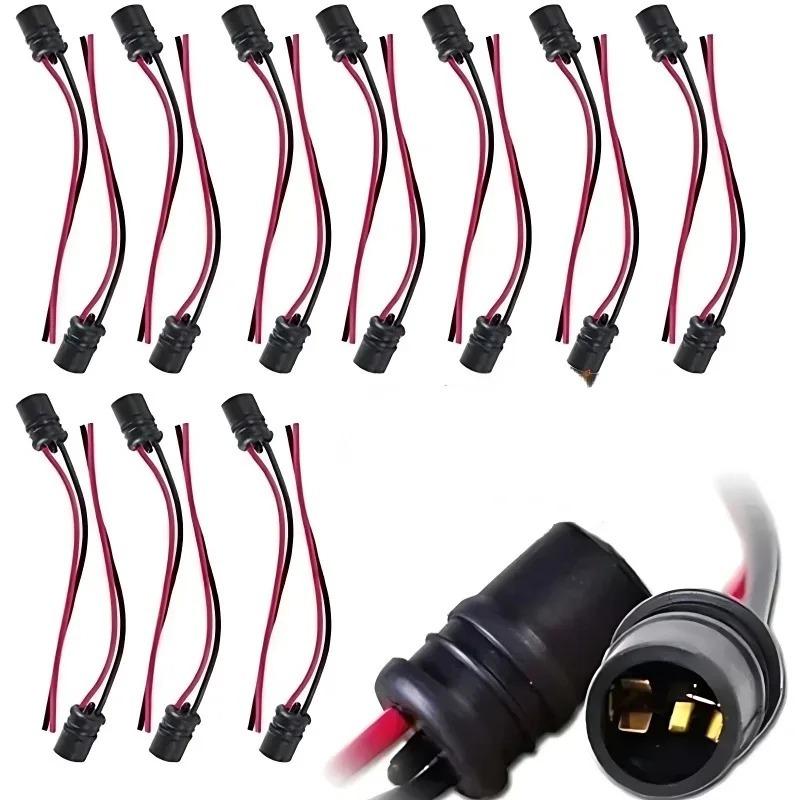 T10 W5W Automotive Wedge Bulb Socket Adapter Extended LED Bulb Socket Adapter Wedge Base Bulb Plug Lights Base Accessories