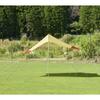 CHUMS Booby Hexa W475 x Tarp, Beige/Red, D420cm, CH62-1827-B044-00