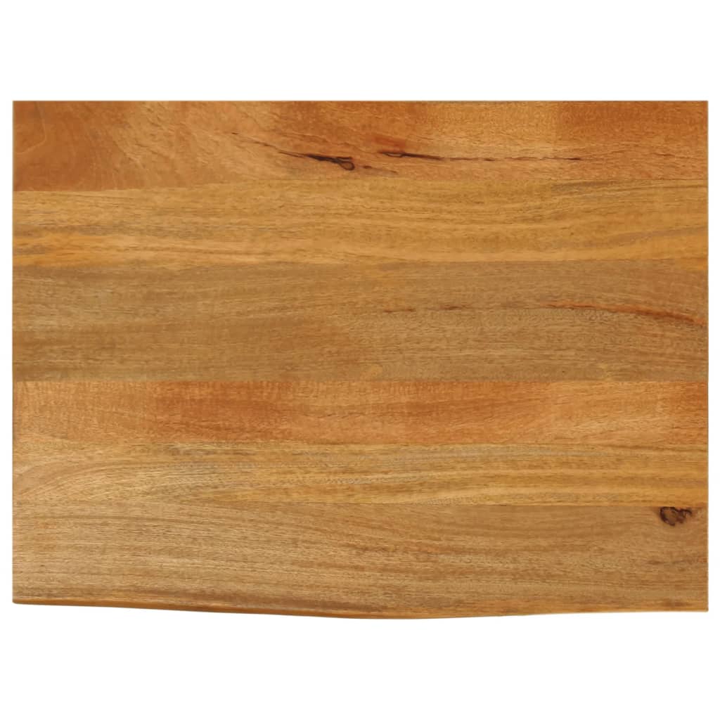 Vidaxl Blat Stołu Z Naturalną Krawędzią, 90X60X3,8 Cm, Drewno Mango