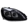 LED DRL Sequential Turn Signal Headlight for 02-05 Mercedes-Benz S-Class W220