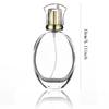50ML Perfume Dispenser Bottle 1pc Portable Perfume Spray Bottle Glass Travel Press High Grade Sample Bottle
