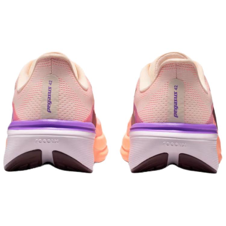 Nike Женские кроссовки Air Zoom Pegasus 42 Chalk Orange Pulse Bright-Violet Tattoo IB1881-113