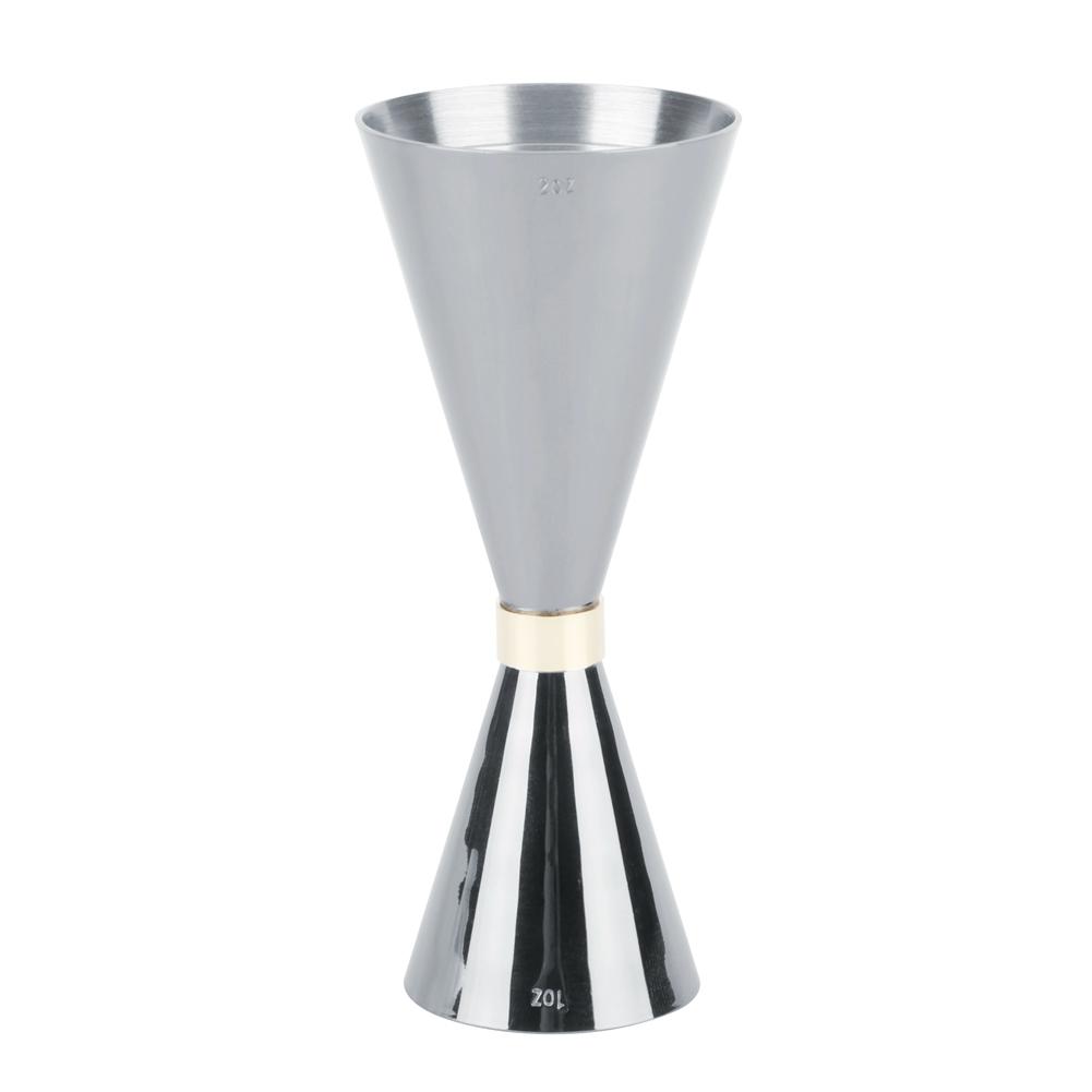30ml 60ml Stainless Steel Jigger Cone Shape Drink Wine Measuring Cup Bar Accessories Tool