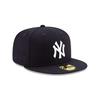 New Era New York Yankees World Series 2000 Collection 59Fifty Fitted Adult US 7 Blue Men's Hat, Navy, Size 5/8, Color