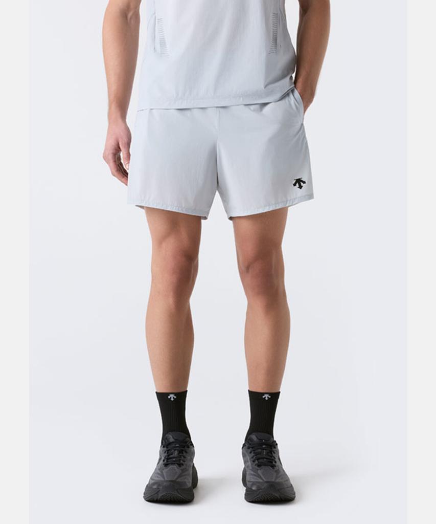 DESCENTE Running Brief Lined Shorts Grey Sr223Rhp41 (A Type)