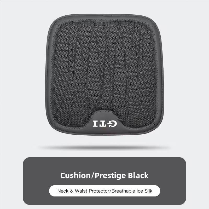 For Volkswagen J2Car Seat Safety Headrest Pad Auto Emblem Neck Pillow For VW GTI Polo Golf Passat B6 B7 Tiguan Arteon Touareg Taigo CC /Hub Cap