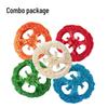 Natural Loofah Catnip Pet Toy for Cat and Dog Teething and Teeth Cleaning - Durable, Odorless, Universal Cat Teaser Stick