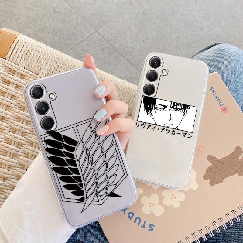 Мягкий прозрачный силиконовый чехол с рисунком аниме для Samsung A55 M35 S24 Xiaomi Redmi Note 13 Poco C65 iPhone Camera Противоударный защитный чехол