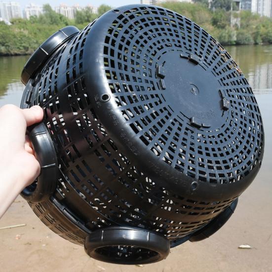 Ловушка для рыболовной наживки, 4/6 отверстий, сверхпрочная мелкая сетка, съемная портативная ловушка для речных креветок, гольяна, креветок, раков, угрей, вьюна, ловушка для ловли крабов, клетка для рыбы