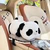 Plush Cartoon Car Tissue Box with Bamboo Charcoal for Deodorizing - Creative Armrest Doll Décor.