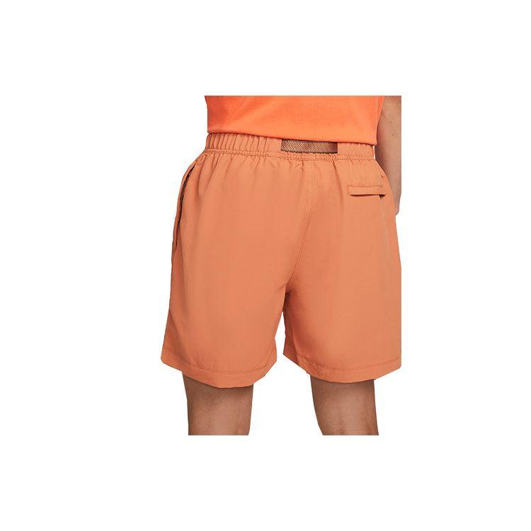 Nike ACG Pure Color Drawstring Спортивные повседневные шорты Мужские шорты Ржаво-оранжевый CZ6705-872