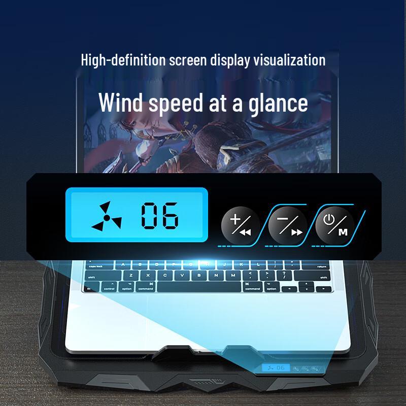 Zhuochuang Jingpin 4-Fan Laptop Cooling Pad