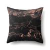 Geometric Marble Pattern Polyester Pillow Case European and American Fashion Simple Pillow Case