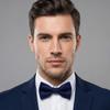 Slim Classic Ties Solid Color Men Ties Simple Bowknot Bowtie  Bridegroom