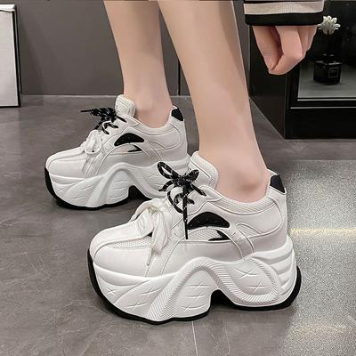 Папины кроссовки на толстой подошве, увеличивающие рост, кроссовки на подошве-маффин