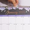 2025 Wall Calendar Monthly Daily Planner 12-Month Schedule Organizer Wall Hanging Decoration for Home Office