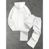 Autumn and Winter Sportswear Set, Men's Hooded Sportswear and Wide Leg Pants Set, a Must Have for Fashionable Men