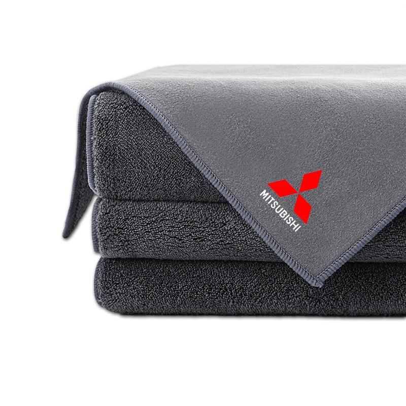 Microfiber Cleaning Car towel Clean Rags Car accessories For For Mitsubishi Pajero Outlander Montero Lancer Triton l200 Galant
