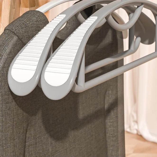 1 шт. Бытовая нескользящая вешалка с толстым и широким плечом, пластиковая сушилка, используемая для подвешивания одежды