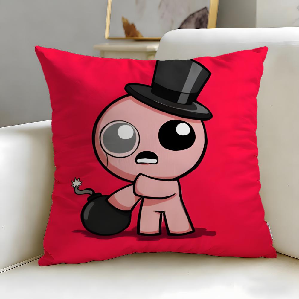 Модный чехол для подушки The Binding of Isaac Мягкий Легко стирающийся Наволочка Универсальный для Дивана Кровати Путешествий и Офиса