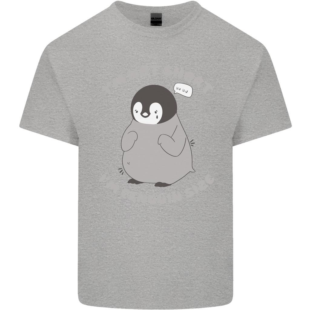 Im Not Short Im Penguine Size Funny Unisexs Light Cotton TShirt