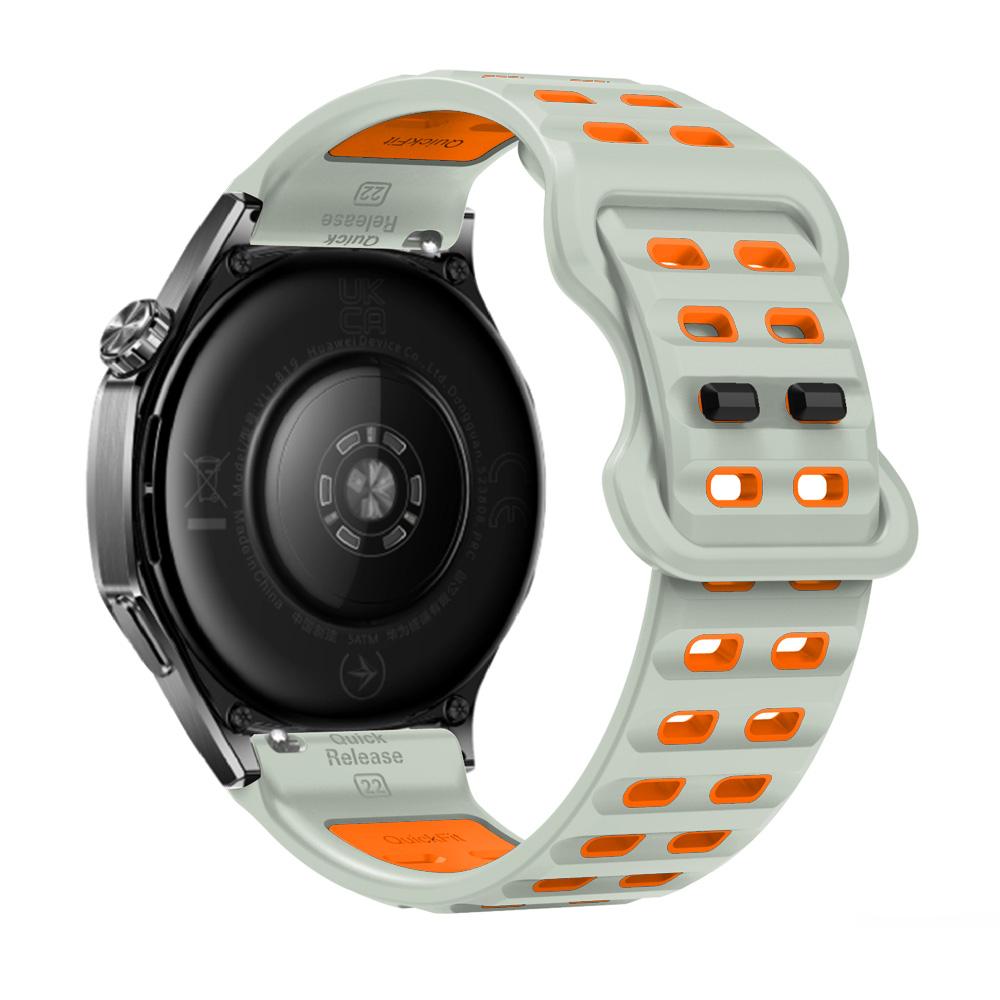 22 мм Мужской ремешок для часов Силиконовый браслет для Huawei watch GT 6 46 мм GT6Pro GT5 GT4 GT3 GT2 GT2E Аксессуары для ремешка