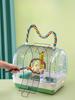 Large Parrot Budgie Bird Cages Canary Portable Breeding Outdoors Carrier Bird Cages Southe Park Supplies