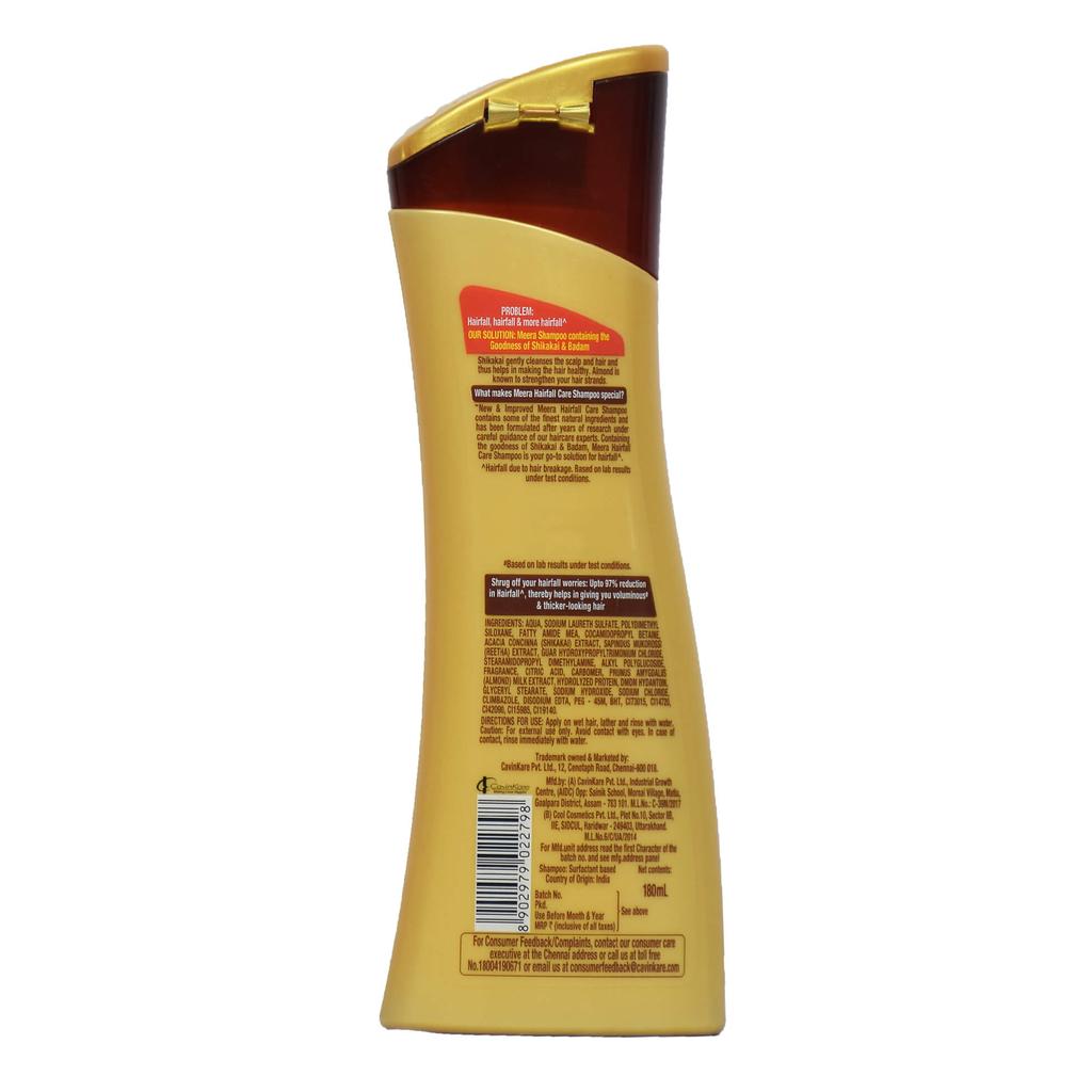 Мира: шампунь против выпадения с Миндалем и Шикакаем (180 мл), Hair Fall Care Shampoo Meera,  CavinKare