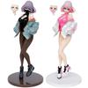 23cm Masked Girl Luna Illustration Biya Painter Manga Figure PVC Model Peripherals Manga Action Figure Birthday Gifts Toys Game