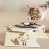 Foldable Stainless Steel Cats Feeder Anti-spill Multi-combination Pet Bowl Protect Neck Dogs Food Drinking Bowl Pets Accessories