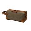Whatna Mini Second Thick Canvas and Natural Cowhide Leather Clutch Small Makeup Perfect for and Other Small Men's Bag, Bag, Bag, Casual, Formal,