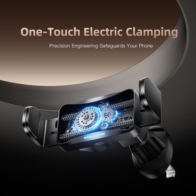 HZN3 Lexus Logo Electric Clamping Car Mount Phone Holder For Lexus F SPORT LBX NX RX 350h 450h ES UX 300e GS IS LS LX CT LC RC GX460