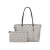 T Monogram Letter Printed Tote Bag Tote Bag Shopping Bag Fabric Portable Shoulder Bag Small Women's Gray 178740-020 Package