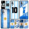 Argentina Flag Soccer 10 Phone Case For Xiaomi Redmi Note 13 12 11 10 Pro 9S 9 8 7 9T 8T 9C 9A 8A 11T 5G 10S K50 Gaming Cover